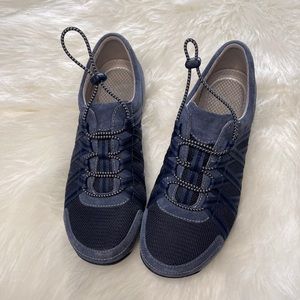Dansko Women's Honor in Blue Suede